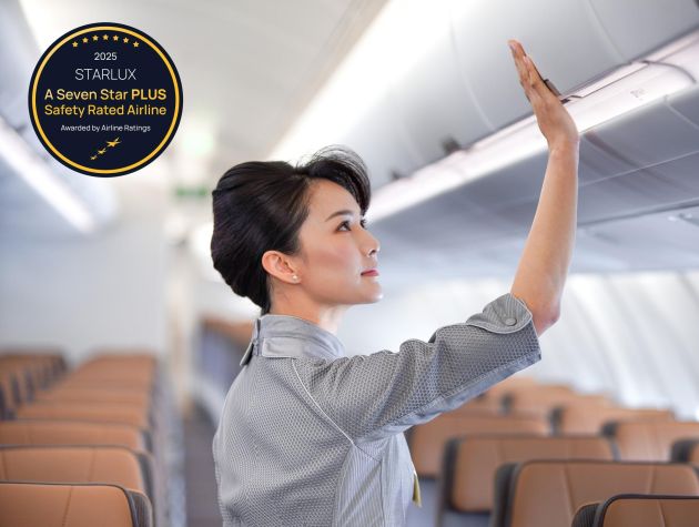 ✈️ STARLUX Airlines Awarded 7-Star PLUS Safety Rating A Global Aviation Safety Milestone